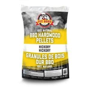 Pit Boss Hickory Pellets - 40lb Bag