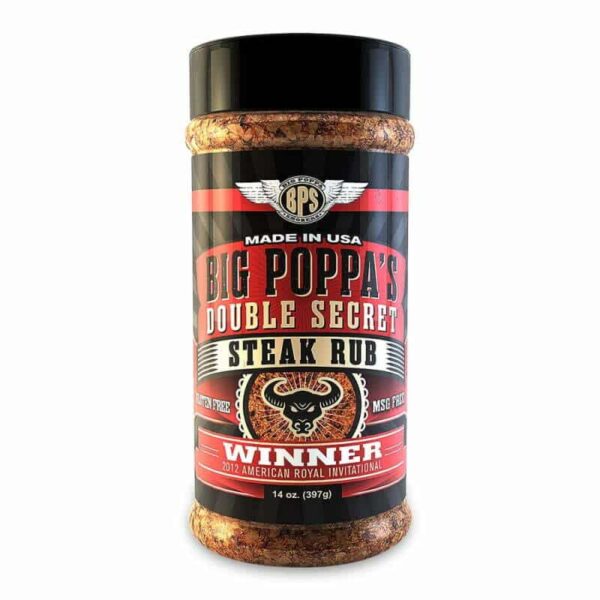 Big Poppa Smoker's Double Secret Steak Rub