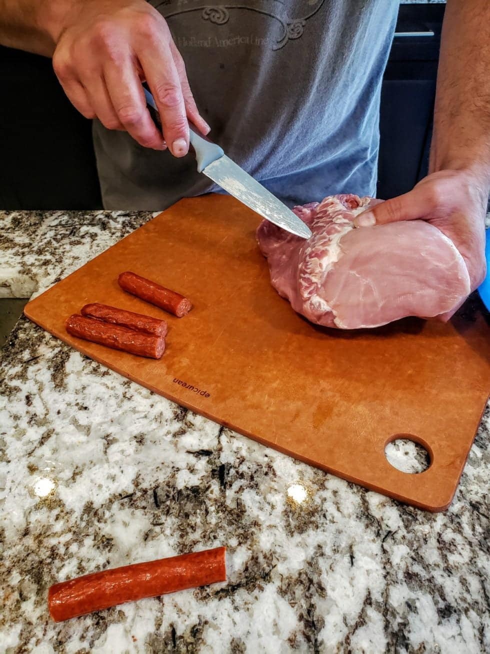 Pepperoni Stuffed Pork Loin You Need a BBQ