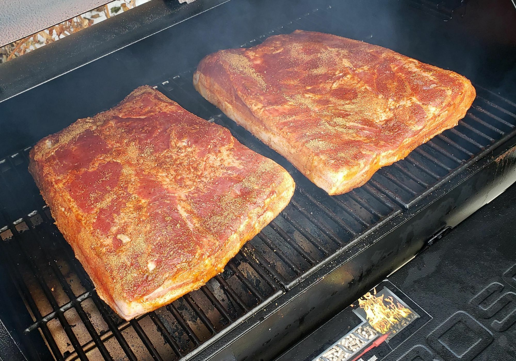 Cherry Pecan Glazed Pork Belly Recipe