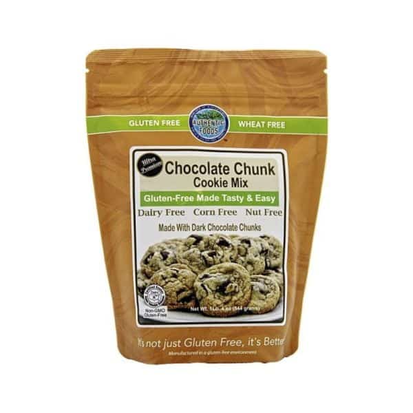 Authentic Foods Chocolate Chunk Cookie Mix (Gluten Free)
