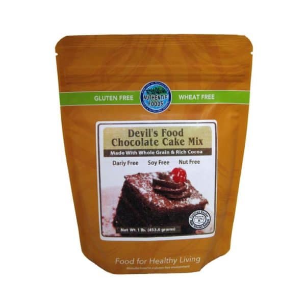 Authentic Foods Devil's Chocolate Cake Mix (Gluten Free)