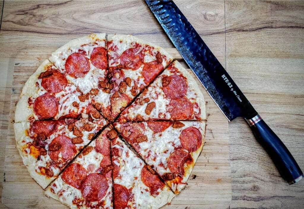 Smoked Grocery Store Pizza Recipe