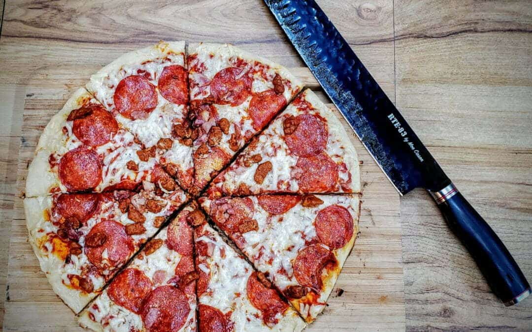 Smoked Grocery Store Pizza