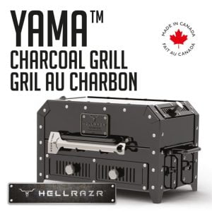 Hellrazr Yama Ultimate Portable Charcoal Grill