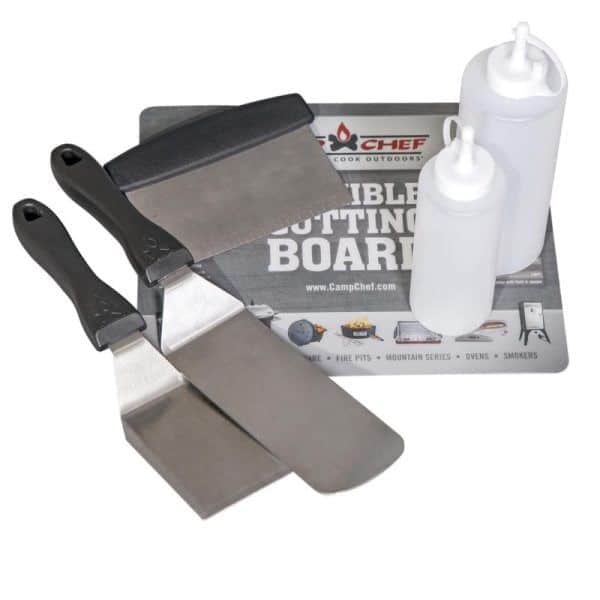 camp chef professional griddle tool set