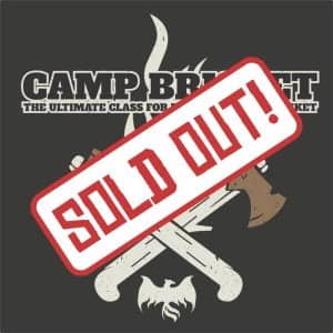Camp Brisket Sold Out