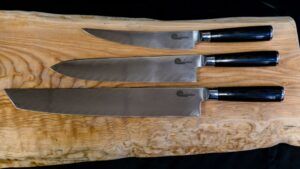 Yonedas Damascus Knife Set