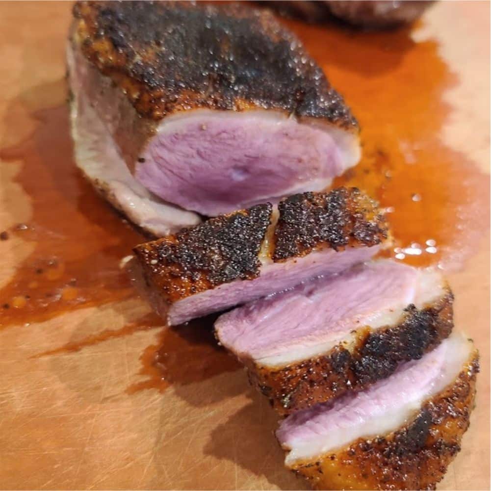 Seared and Smoked Duck Breast