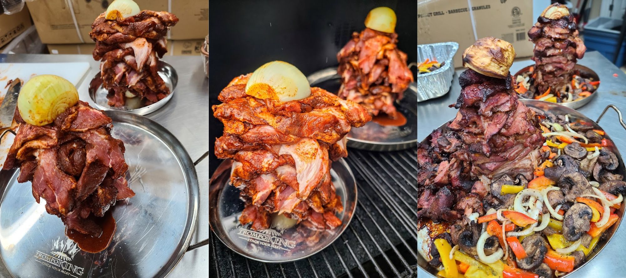 Smoked Pork Gyro on the Trompo King You Need a BBQ