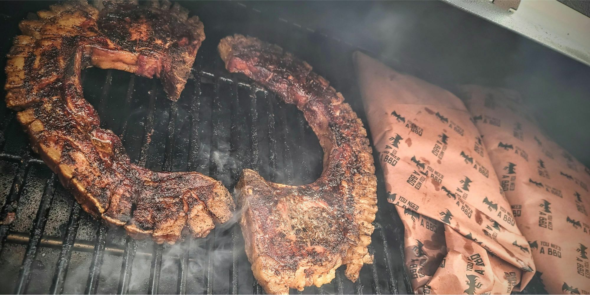 Pork Kan Kan Chops, AKA Saddleback Chops You Need a BBQ