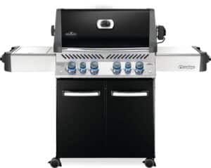 BBQs and Smokers 9 Napoleon Prestige® 500 Natural Gas Grill with Infrared Side and Rear Burners - Black