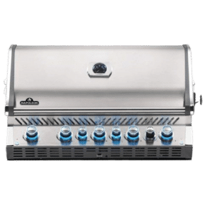 Built-In Napoleon Prestige® Pro 665 Natural Gas Grill Head with Infrared Rear Burner