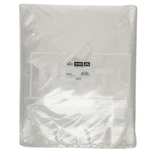 MEAT! Your Maker - External Vacuum Bags - 100 Pack - Jumbo