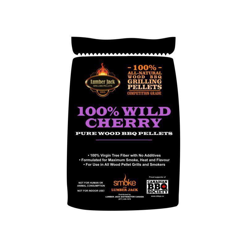 Lumber Jack 100% Wild Cherry BBQ Pellets -