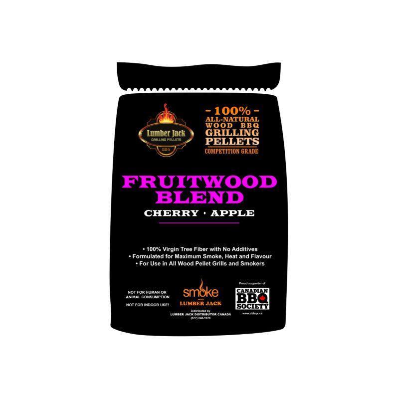 Lumber Jack Fruitwood Blend BBQ Pellets -