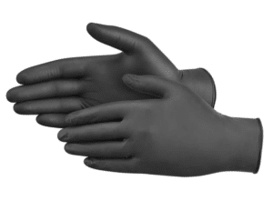 Nitrile Black Disposable Gloves - Medium