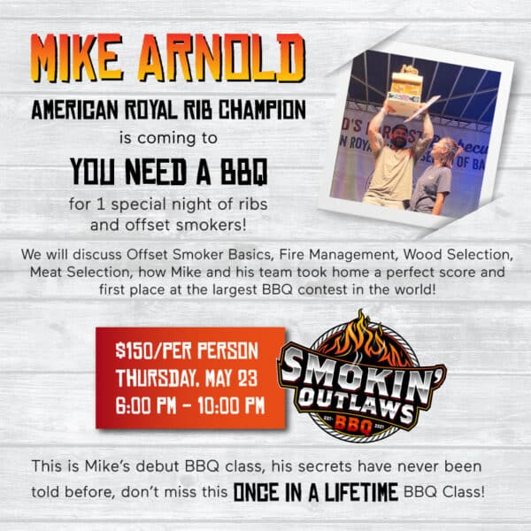 Mike Arnold BBQ class 1