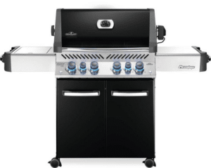 Napoleon Prestige® 500 Natural Gas Grill with Infrared Side and Rear Burners - Black
