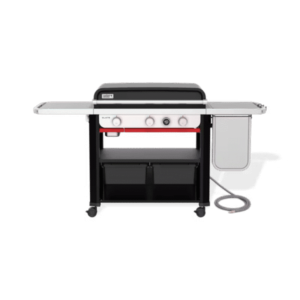 Slate™ 30" Rust-Resistant Griddle with Extendable Side Table (Natural Gas)