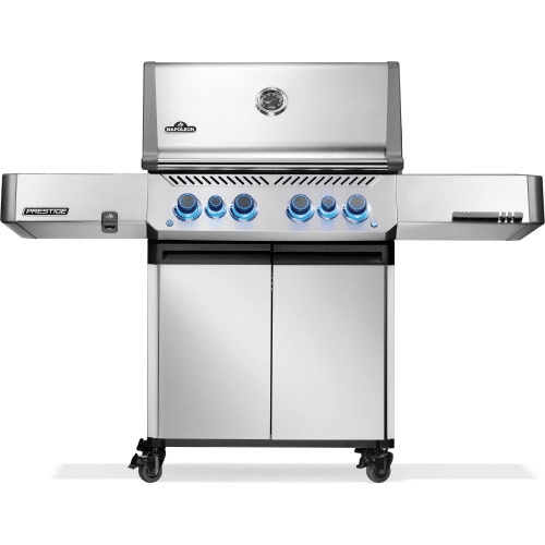 BBQs and Smokers 142 Napoleon Prestige 500 Stainless Steel Grill | Infrared Burners & Night-Ready Features NG (special order)