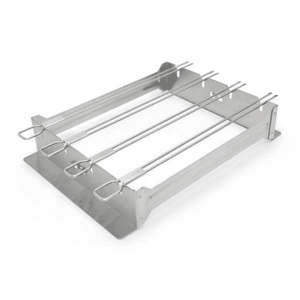 Narrow kabob rack