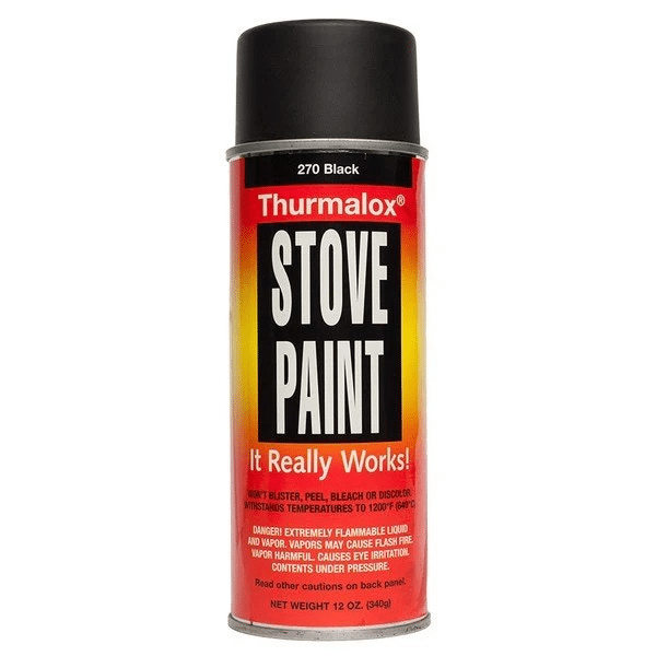 YODER SATIN BLACK SPRAY PAINT 12oz CAN