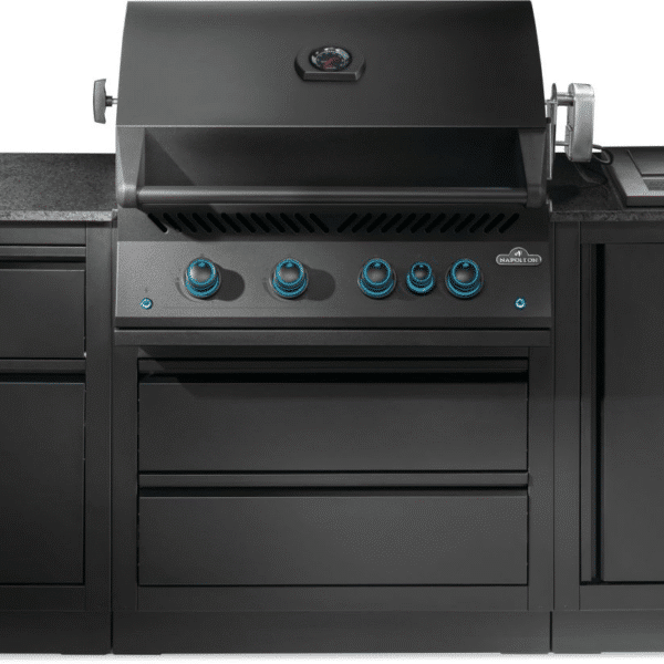 Napoleon Oasis 300 Bundle, Built-In 700 Series 32 with Infrared Rear Burner Natural Gas, Matte Black (Special Order)