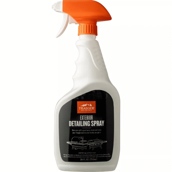 Traeger grill exterior detailing spray