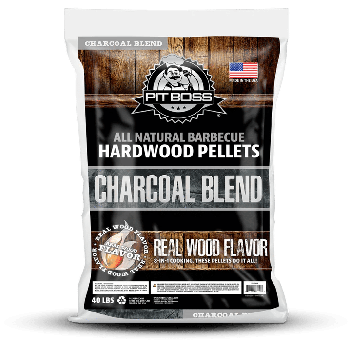 Pit Boss 40 lb Charcoal Blend Hardwood Pellets
