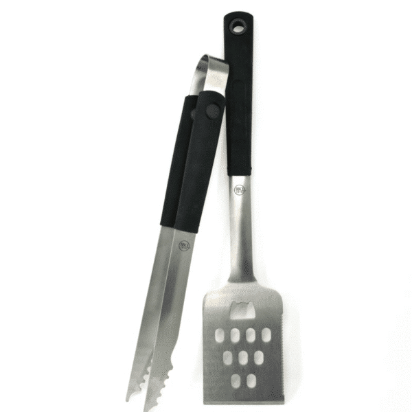 BBQ Tool Set with Spatula & Tongs | Stainless Steel Grill Tools – You Need a BBQ