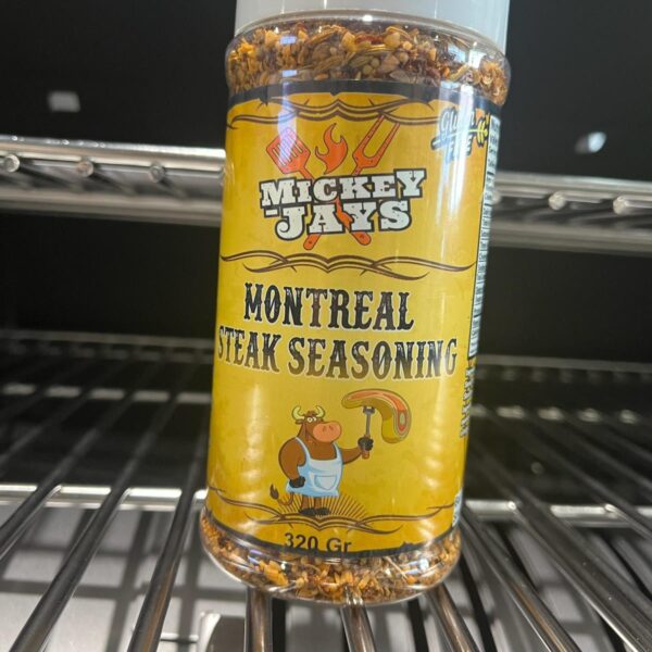 Mickey-Jay’s Montreal Steak Spice | Low-Salt Classic Steak Seasoning | You Need a BBQ