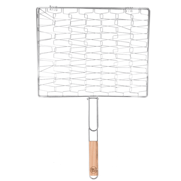 BBQ Devil Flexible Grill Basket 12" x 16" | Easy Flipping & Secure Grilling – You Need a BBQ
