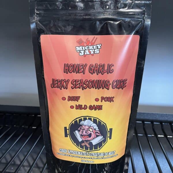 Mickey Jays Honey Garlic Jerky Seasoning Cure | 7 lbs Batch | You Need A BBQ Sherwood Park