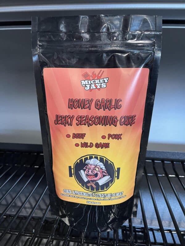 Mickey Jays Honey Garlic Jerky Seasoning Cure | 7 lbs Batch | You Need A BBQ Sherwood Park