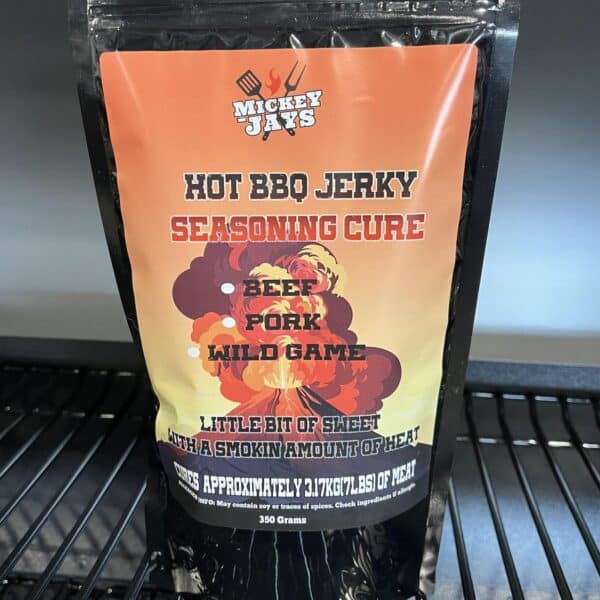Mickey Jays Hot BBQ Jerky Seasoning Cure | 7 lbs Batch | You Need A BBQ Sherwood Park
