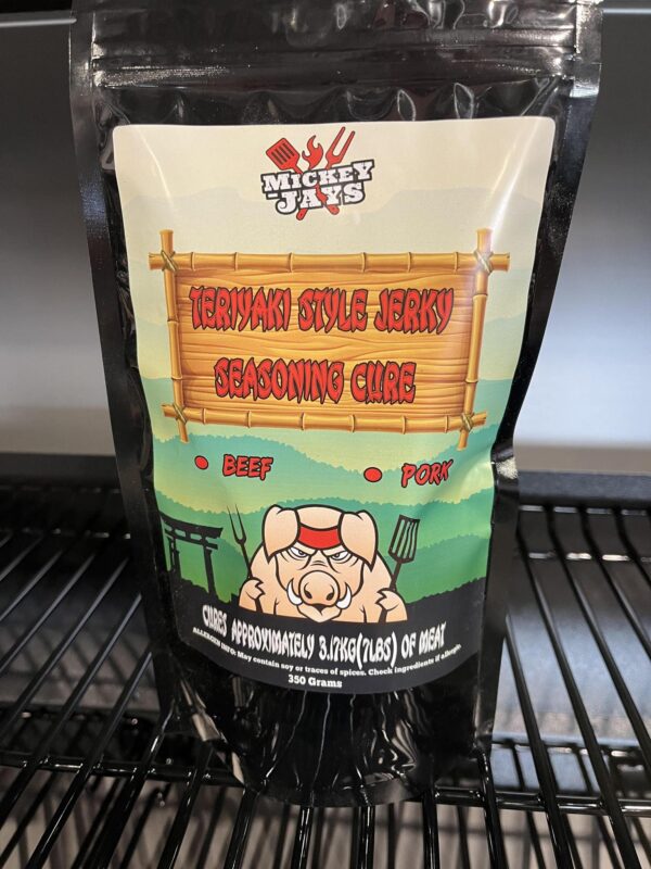 Mickey Jays Teriyaki Jerky Seasoning Cure | 7 lbs Batch | You Need A BBQ Sherwood Park