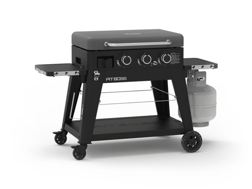 Ambiance® Bull Pit® Griddle 3 – Exclusive at You Need a BBQ | Portable Outdoor Griddle with 3 Burners