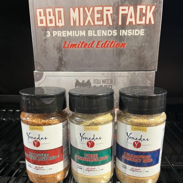 Yonedas Limited Edition BBQ Mixer Pack