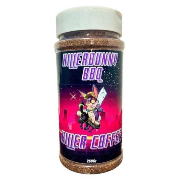 Killer Bunny BBQ Killer Coffee Rub | Alberta Coffee & BBQ Seasoning | You Need a BBQ
