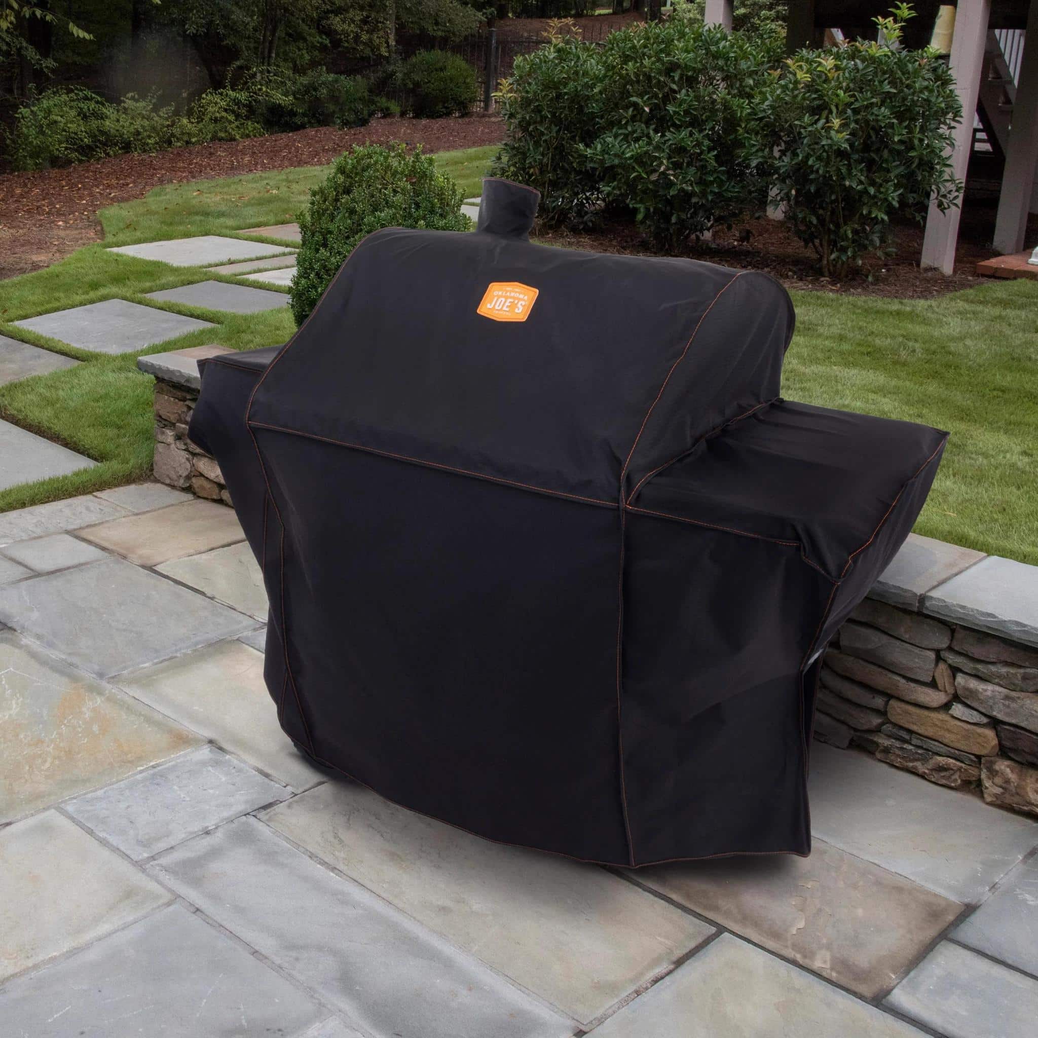Oklahoma Joe’s Tahoma Auto-Feed Smoker Cover | Weather-Resistant Grill Cover | You Need A BBQ Canada 1 Oklahoma Joe’s Tahoma Auto-Feed Smoker Cover | Weather-Resistant Grill Cover | You Need A BBQ Canada
