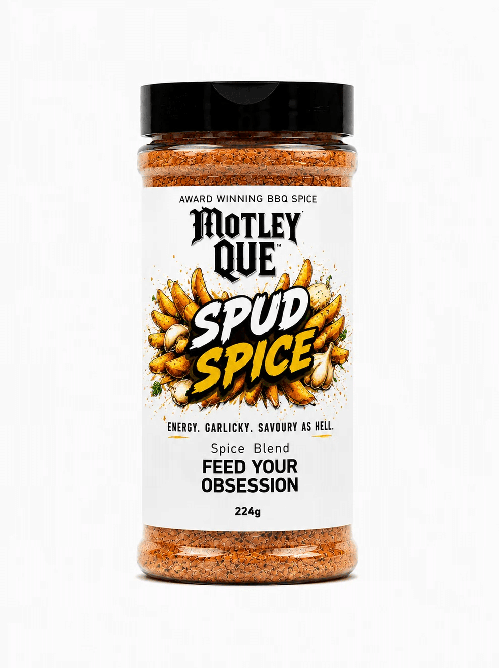 Motley Que-Spud Spice – Parmesan Garlic Cajun Potato & Fry Seasoning | You Need A BBQ – Sherwood Park 1 Motley Que-Spud Spice – Parmesan Garlic Cajun Potato & Fry Seasoning | You Need A BBQ – Sherwood Park