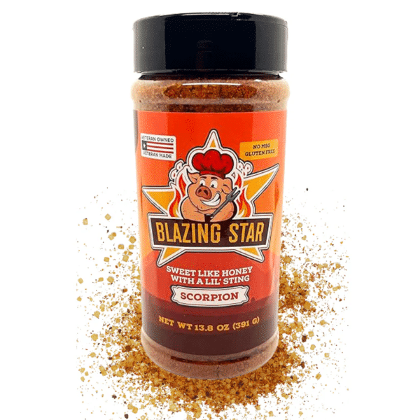 Blazing Star Scorpion Rub & Seasoning – Sweet Heat BBQ Rub | You Need A BBQ – Sherwood Park