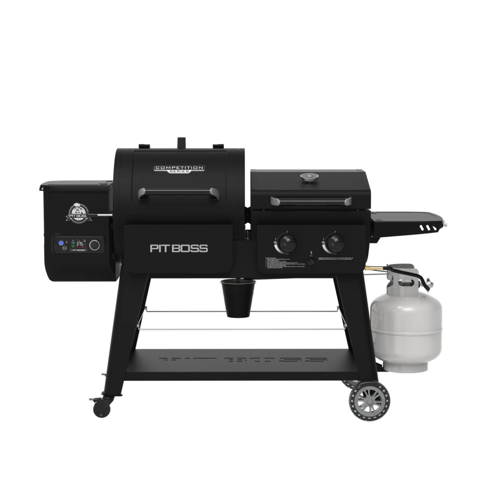 BBQs and Smokers 55 Pit Boss Competition Series 1020 Pellet Grill & Gas Griddle Combo