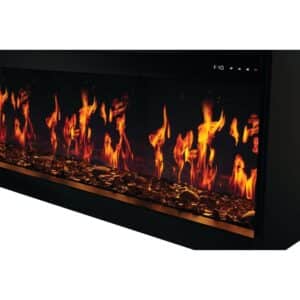 NEFL65LCD 3SV Web Gallery 03 Low Res JPG Luminex NEFL65LCD 3SV Detail Woodland Flames OrangeWood