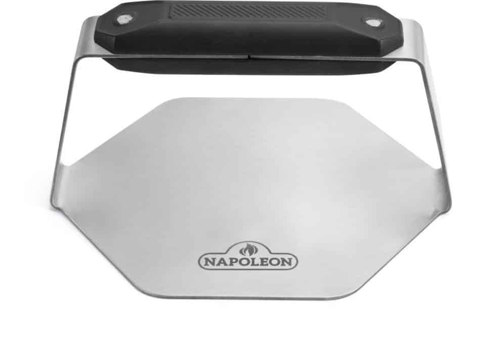 BBQ Accessories 224 Napoleon Griddle Burger Press – Stainless Steel 3 oz Burger Patty Press