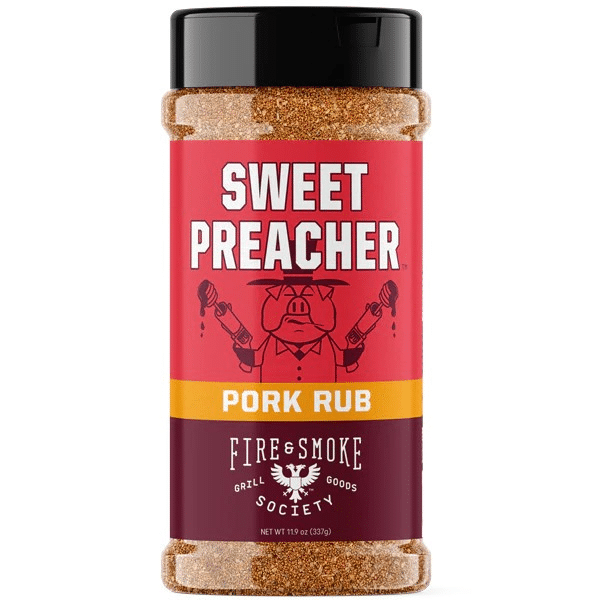 Fire & Smoke Society Sweet Preacher BBQ Rub – Sweet Southern BBQ Seasoning | You Need A BBQ – Sherwood Park