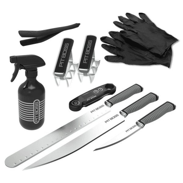 Pit Boss BBQ Pit Kit – Complete BBQ Prep, Smoking & Serving Tool Set | You Need A BBQ – Sherwood Park