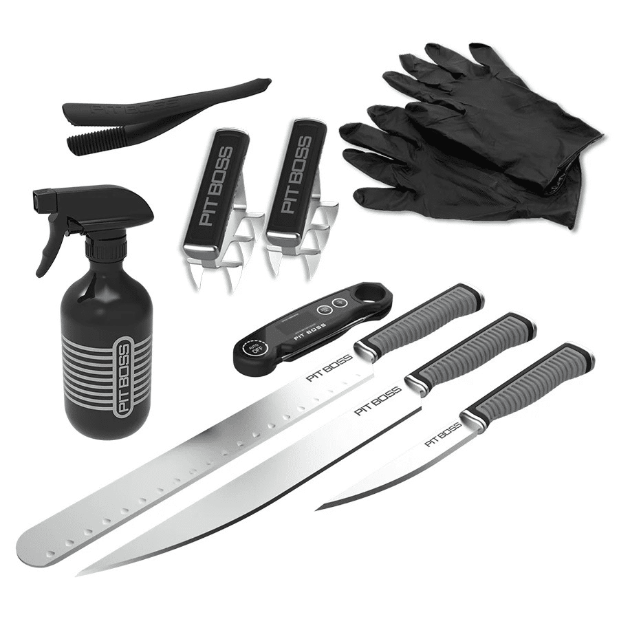 Pit Boss BBQ Pit Kit – Complete BBQ Prep, Smoking & Serving Tool Set | You Need A BBQ – Sherwood Park