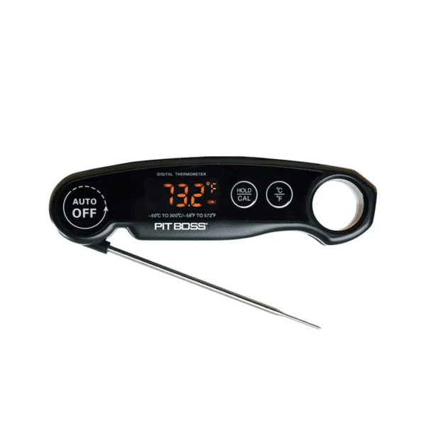 Pit Boss Digital Meat Thermometer – Rechargeable Instant-Read BBQ Thermometer NEW for 2027